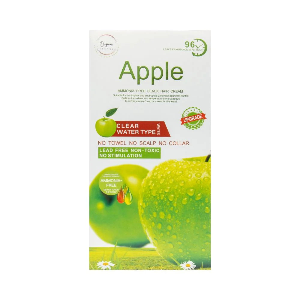 Apple Natural Black Hair Dye 500+500ML (1BOX)