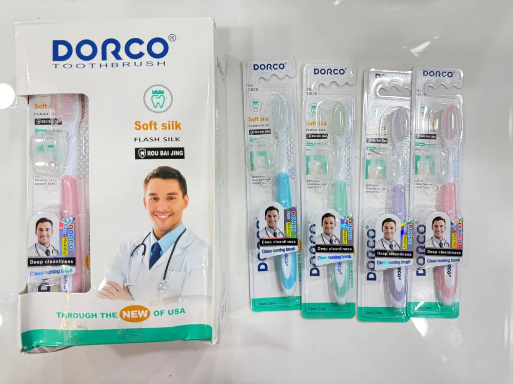 DORCO TOOTH BRUSH 12PCS (1BOX)