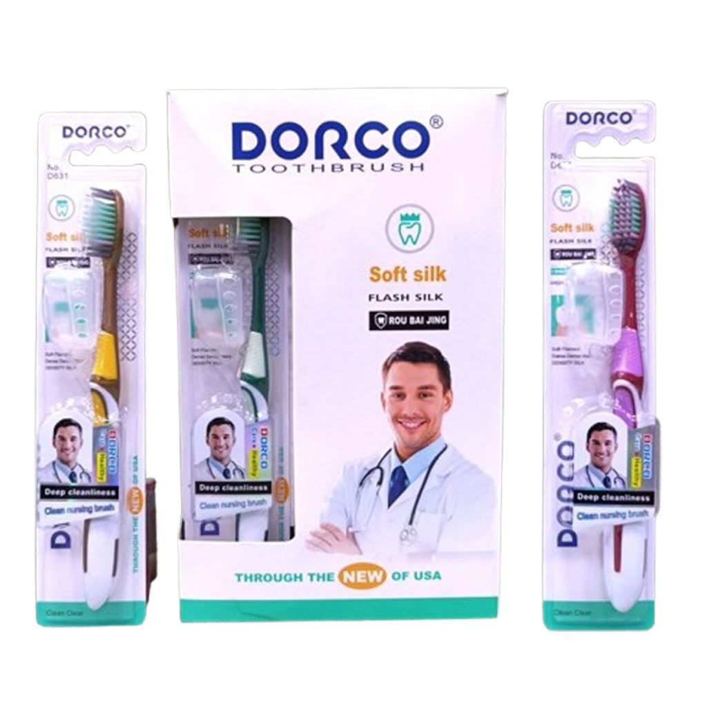 DORCO TOOTH BRUSH 12PCS (1BOX)