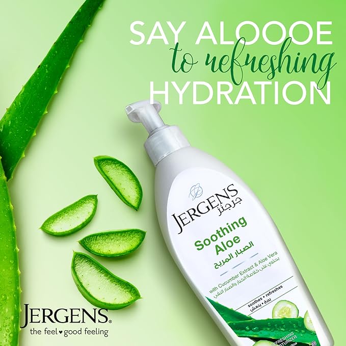Jergens Soothing Aloe Body Lotion 200ML (1DOZEN)