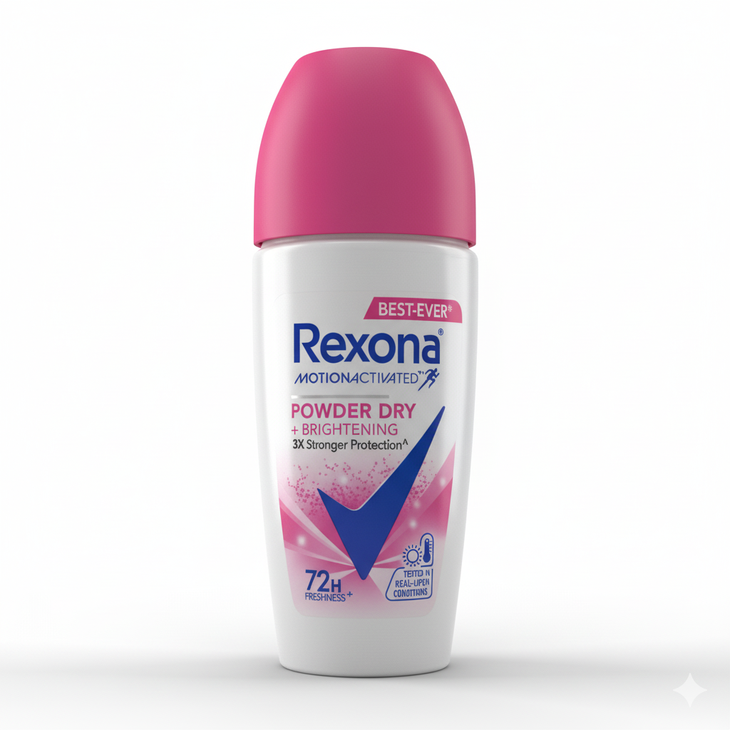 REXONA DEODORANT ROLL 50ML (1DOZEN)