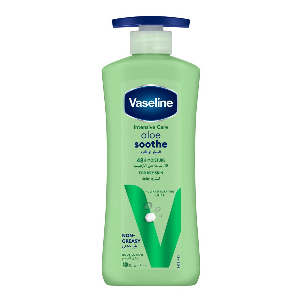 Vaseline Aloe Soothe Body Lotion 400ML (1DOZEN)