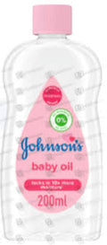 JHONSON BABY OIL 200ML